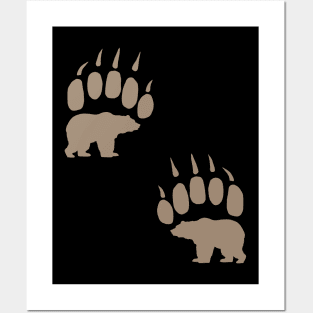 Follow the bear Posters and Art